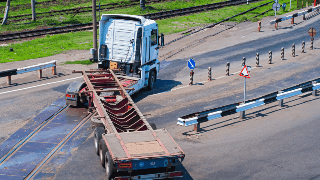 A large truck.