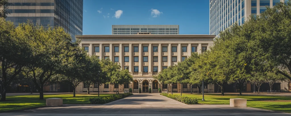 A court building in Dallas.