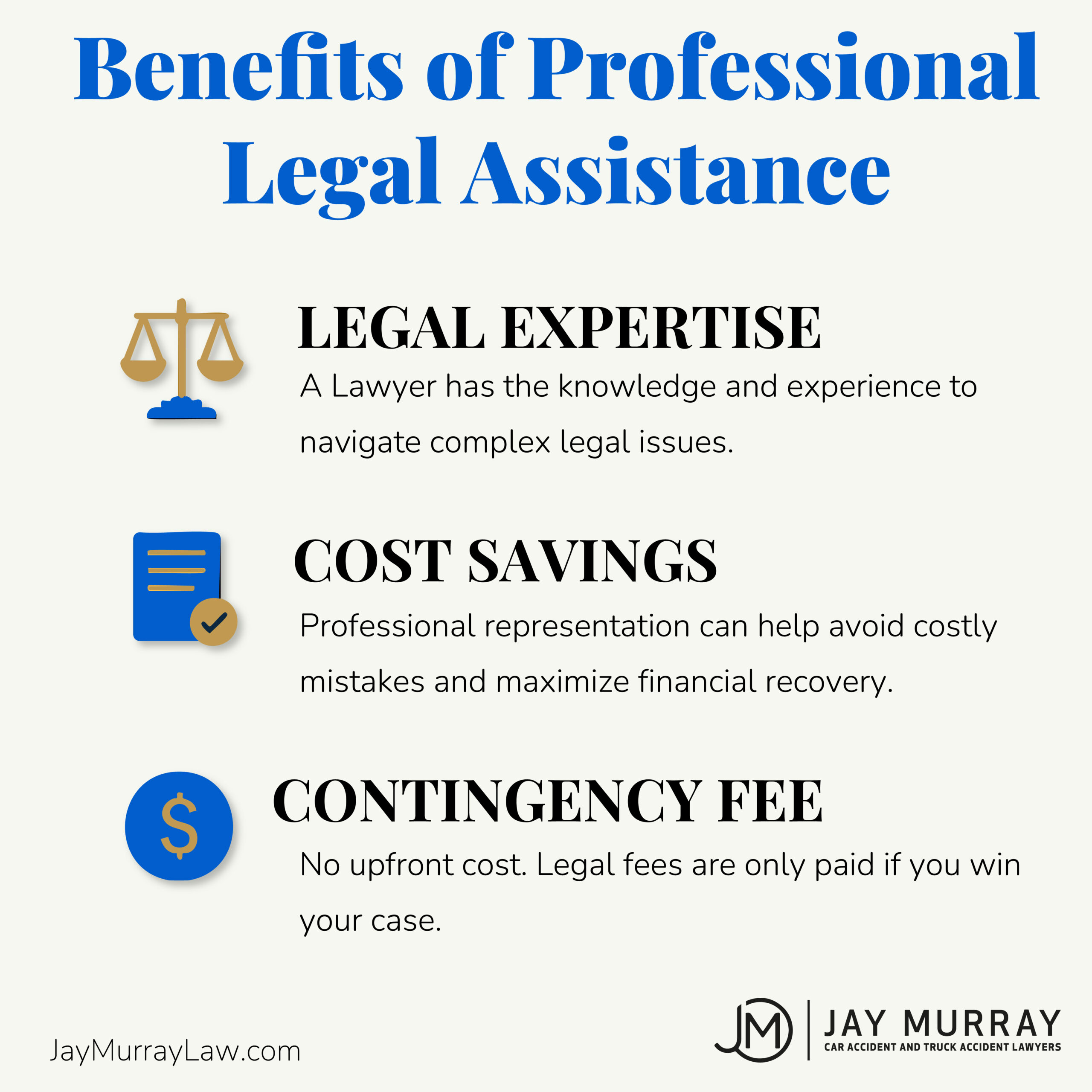 Benefits of professional legal assistance