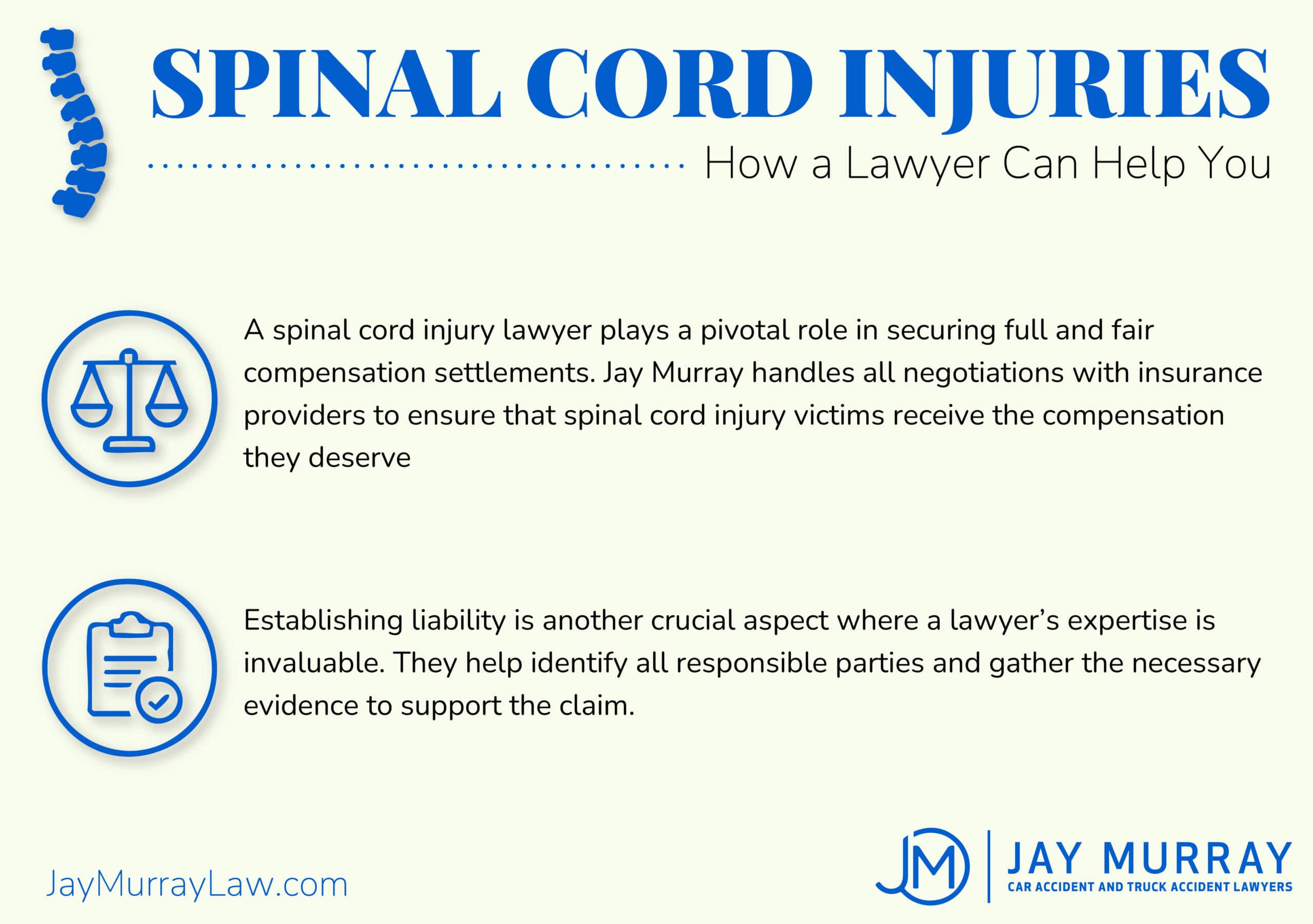 How our lawyer can help if you suffered spinal cord injuries